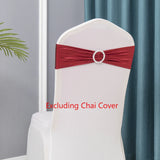 50pcs/Lot Metallic Gold silver Chair Sashes Wedding Chair Decoration Spandex Chair Cover Band for Party Decor birthday