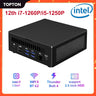 12th Gen Mini PC Gamer Intel i7 1260P i5 1250P Windows 11 Thunderbolt 4 2*DDR4 PCIE4.0 Gaming Computer Barebone UHD NUC WiFi