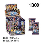 One Piece Collection Cards Box Booster Pack Anime Luffy Zoro Nami Chopper TCG Game Playing Game Cards