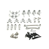 Wltoys 284161 284010 284131 K989 k979 K969 P929 P939 Metal Upgrade Parts Kit Steering Cup 1/28 RC Car Upgrade Accessories Set