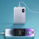 10000mAh Phone Power Bank 22.5W Lightweight Mini Power Bank Portable Super Fast Charging Powerbanks for Mobile Phones