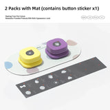 Mewoofun Voice Recording Button Pet Toys Dog Buttons for Communication Pet Training Buzzer Recordable Talking Button with Mat