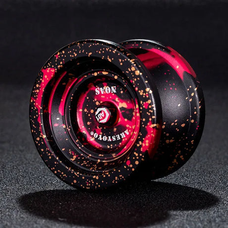 Yoyo Professional Magic Yoyo Metal Yoyo with 10 Ball Bearing Alloy Aluminum High Speed Unresponsive YoYo Toy Yoyo for Kids Adult