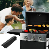 4 Pieces Barbeque Heats Plates Outdoor Cooking Stainless Steel Burner Grill Shielding Tent BBQ Cookware Accessories