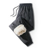 Down Pants Winter Lambswool Sweatpants Velvet Thicken Fleece Trousers Loose Pants Windproof Warm Men Casual Sports Pants