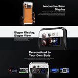 DOOGEE V20S Rugged Smartphone 12GB 256GB Dimensity 6020 5G Octa Core 1.58" Rear AMOLED Display 50MP 6000mAh 33W NFC Cellphone