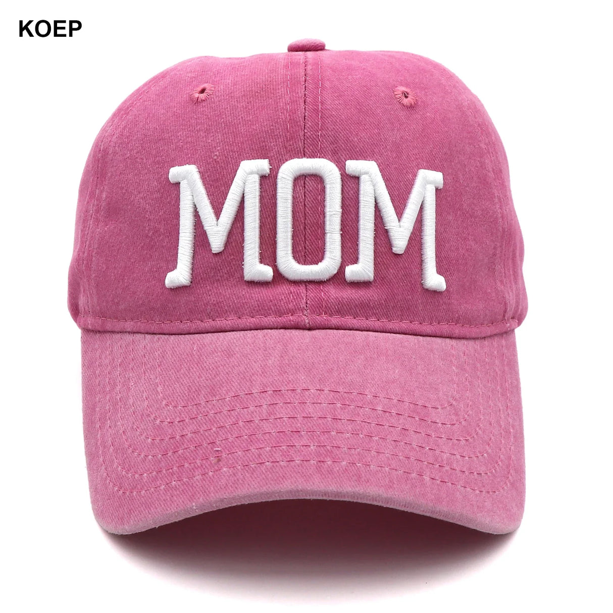 KOEP MOM And DAD Baseball Cap Fishing Caps Men Outdoor Women Washed And Worn Pregnancy Announcement Hats 3D Embroidery