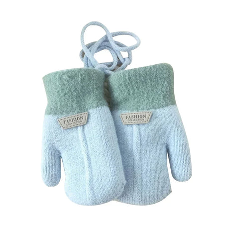 Children’s Mittens 1-3 Years Toddler Lined Knitting Mittens Winter Gloves Warm Skiing Gloves for Boy Girl Universal Size