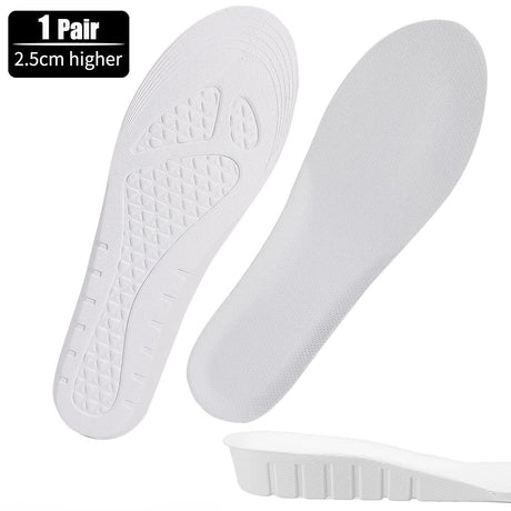 New Invisible Height Increase Insoles EVA Soft Light Shoes Sole Pad for Men Women Heel Lift Feet Care Arch Support Insole