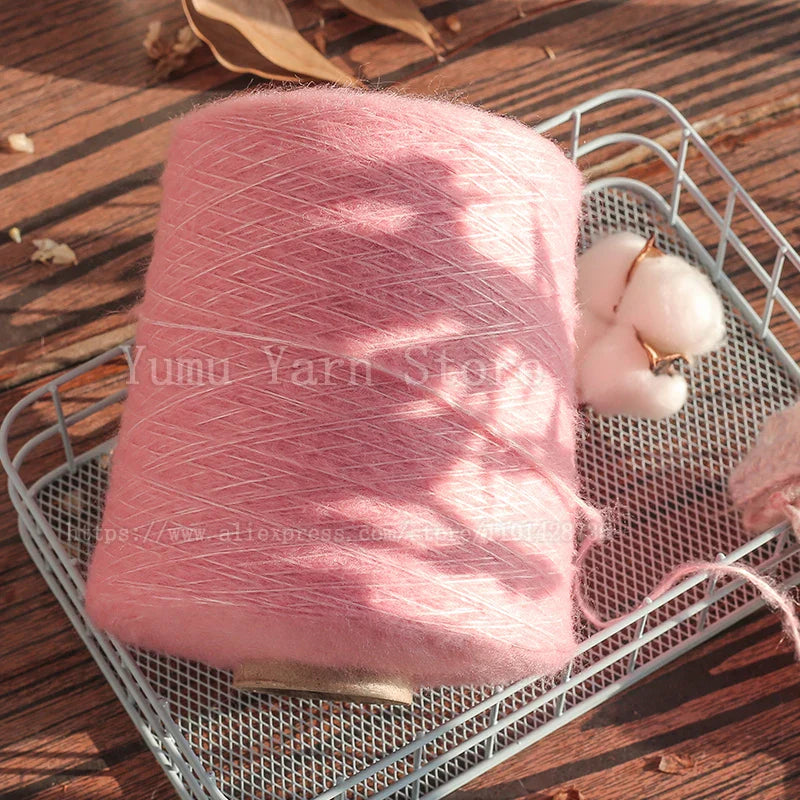 500g/1PCS High Quality Super Soft Warm Crochet Cashmere Mohair Yarn Hand Knitting Wool Acrylic Anti-Pilling Sweater Scarf Thread