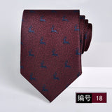 ties for men 2024 Luxury Wine Red Groom Wedding Accessories Dot Stripe gravata 8cm Necktie Kravaty Corbatas De Hombres