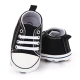 Baby Canvas Classic Sports Sneakers Newborn Baby Boys Girls Print Star First Walkers Shoes Infant Toddler Anti-slip Baby Shoes