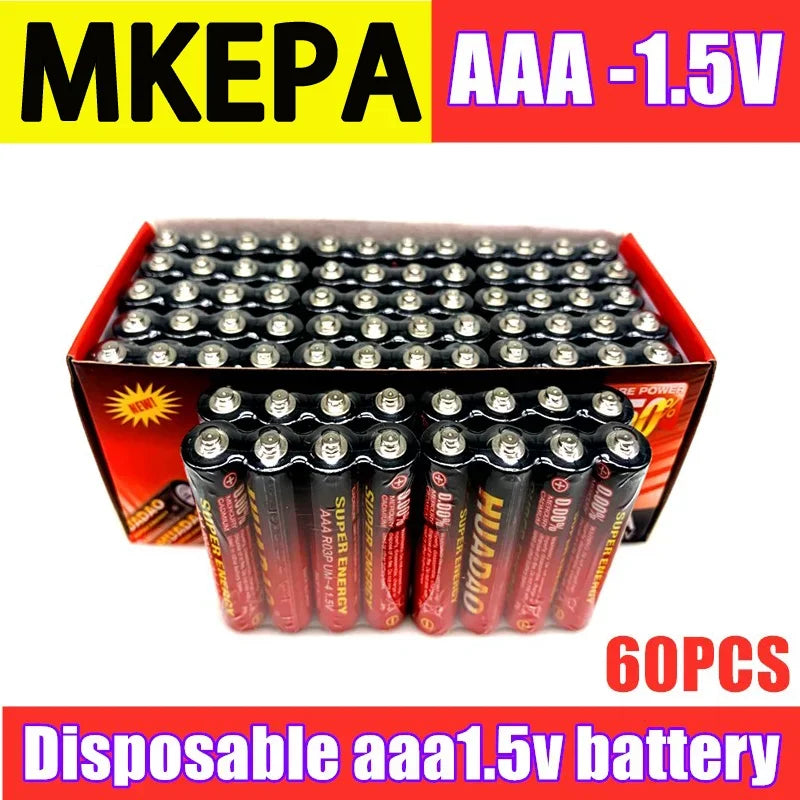 Disposable battery1.5v Battery AAA Carbon Batteries Safe Strong explosion-proof 1.5 Volt AAA Battery UM4 Batery No mercury