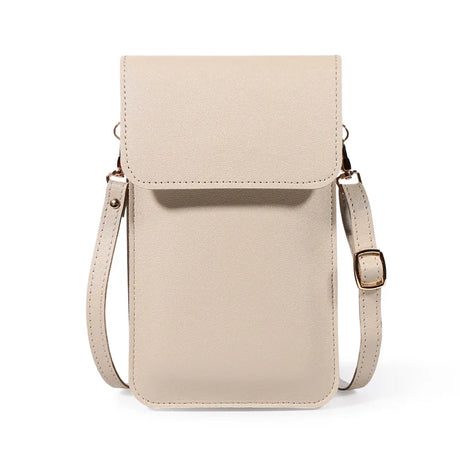 2023 Bag for Women Phone Shoulder Bag Touch Screen Cell Phone Purse PU Leather Crossbody Bag Handbag Card Holder Messenger Bag