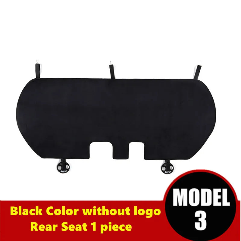 High Quality Flannel Upholstered Seat Cover For Tesla Model 3 X S Y Snug Warm Cushion Car Modified Interior Decorate Accessories