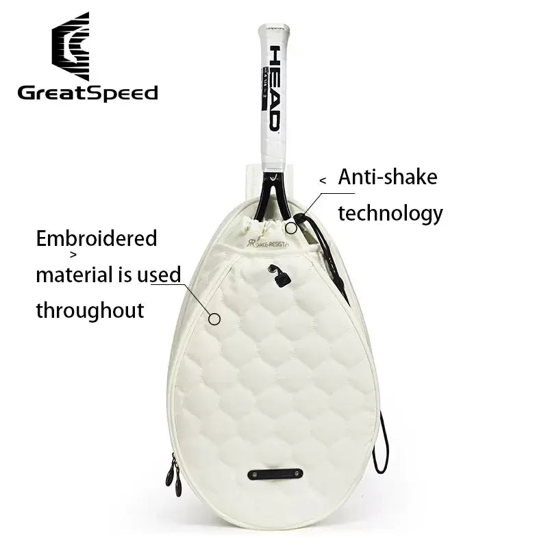 GREATSPEED Four Slam Tennis Bags Badminton Pickleball Bags One Shoulder Men's and Women's Korean Children's Youth Adults