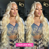 Rosabeauty HD Glueless 13x6 613 Body Wave Honey Blonde Lace Frontal Human Hair Wig Brazilian Color 13x4 Lace Front Wig For Women