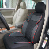 AUTO PLUS Universal Sport Seat Car Covers 5D Design Breathable Mesh BK Cloth Car Seat Covers Cushion Fit For Most Car SUV Van