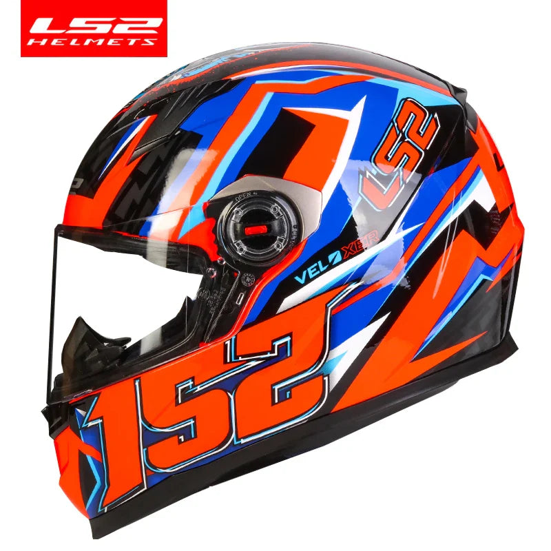 LS2 FF358 Full Face motorcycle helmet high quality ls2 Brazil flag capacete casque moto helm ECE approved no pump