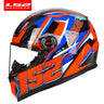 LS2 FF358 Full Face motorcycle helmet high quality ls2 Brazil flag capacete casque moto helm ECE approved no pump