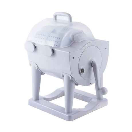 Outdoor Portable Hand Rock Drum Washing Machine No Electric Dehydrator, Manual Washing and Drying Drum for Student Dormitory