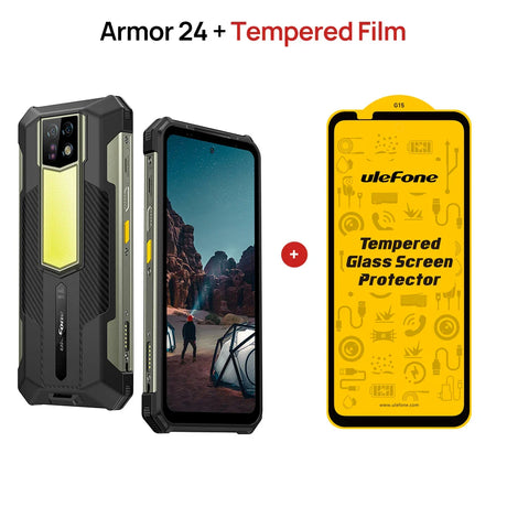 [World Premiere]Ulefone Armor 24 Rugged Phone 22000mAh 24GB+ 256GB 6.78"120Hz Smartphone 64MP+64MP NFC Phone global version