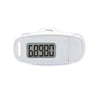 Mini Step Counter Compact Pedometer Compact Rechargeable 3d Pedometer Accurate Step Counting Device with Display for Target