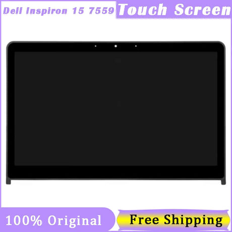 15.6 Inch Touch Screen For Dell Inspiron 15 7559 4K UHD 3840*2160 40 Pin LP156UD2 SPA1 Touch LCD Screen Assembly+Bezel