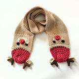 2023 new autumn winter christmas cartoon  knitted hats and scarf 2 pieces sets