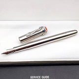 PPS Inheritance Series MB Red&Black Classic Fountain Rollerball Ballpoint Pen with Exquisite Snake Clip Writing Smooth