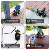 Automation Robot Car Kits for Arduino Programming ESP32 Cam Solar Tracking and Charging Set DIY Electronics Project Robotic Kit