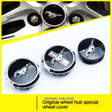 4pcs 68mm 55mm for Mustang wheel rims cover Mustang automobile tire rims cover center cover original car parts sticker