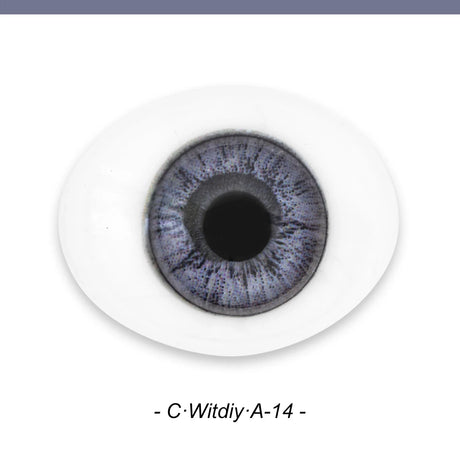 Witdiy high quality doll glass eyes for sale/boat type/handmade/12mm/14mm/18mm/20mm/22mm/24mm for reborn/BJD dolls