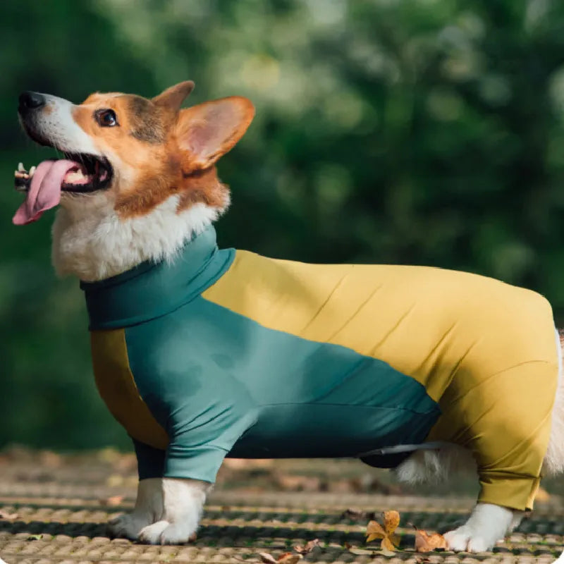 Welsh Corgi Dog Clothes Pajamas Jumpsuit Rompers Welsh Corgi Pembroke Clothing Costume Apparel Dropshipping Pet Outfit Garment