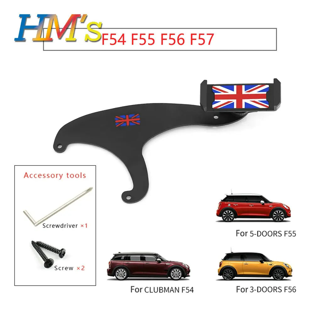 For MINI Cooper R56 R57 R55 Countryman R60 R61 Phone Holder Car Accessories For Mini Cooper F56 F55 F60 Clubman F54 Bracket