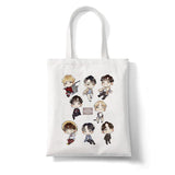 ATEEZ Say My Name Kpop Korean Style Cartoon Women Shopping Bags Girls Fashion Casual Pacakge Hand Bag Female Shoulder Bag