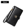 2024 Classic 100% Genuine Leather Fashion Women's Wallet Female Clutch Purse Long Wallet Women's Purses Money Bag Coin Purse