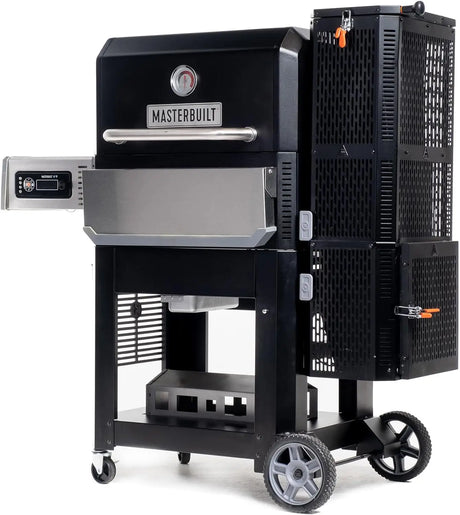 Masterbuilt MB20040221 Gravity Series 800 Digital Charcoal Griddle, Grill and Smoker Combo, Black