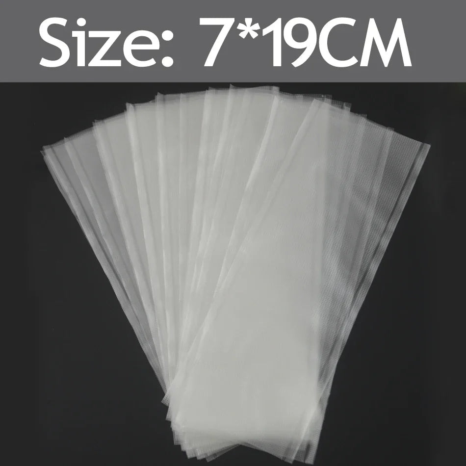 MNFT 500Pcs/lot 7*15cm PVA Water Soluble Bags For Carp Fishing Bait Casting New Fishing Accessories 7*10cm & 7*19cm