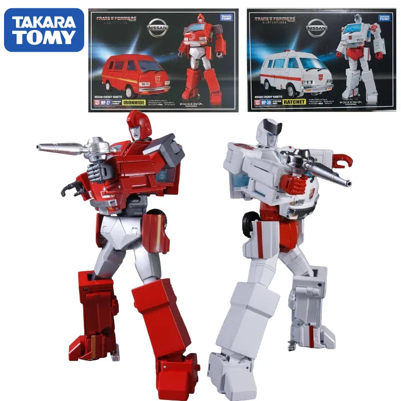 2022 June New Fix Version TAKARA KO Transformation MP27 MP-27 MP-30 MP30 Ratchet Figure KO VERSION Masterpiece Action Figure Toy