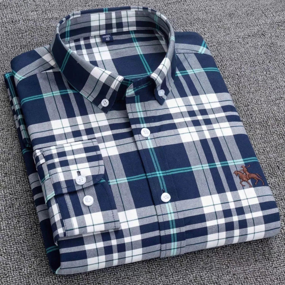 New in shirt oversize 6xl long-sleeve shirts for men 100%cotton Oxford tops slim fit formal plain shirt fashion office clothes