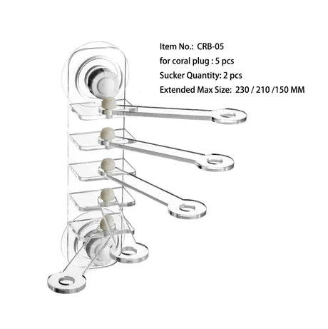 SPS Coral Frag Plug Stand Rack Acrylic Aquarium Reef for Being Placed Into Marine Sources Fish Tank Decoration Accessories