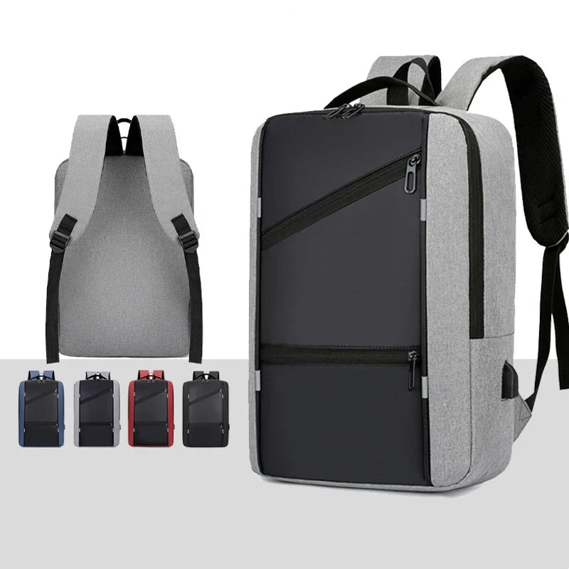 Back Light Anti theft Travel Backpack Male Backpack Men's Waterproof Backpack Casual Business Men Computer 15.6 Inch Laptop Bag