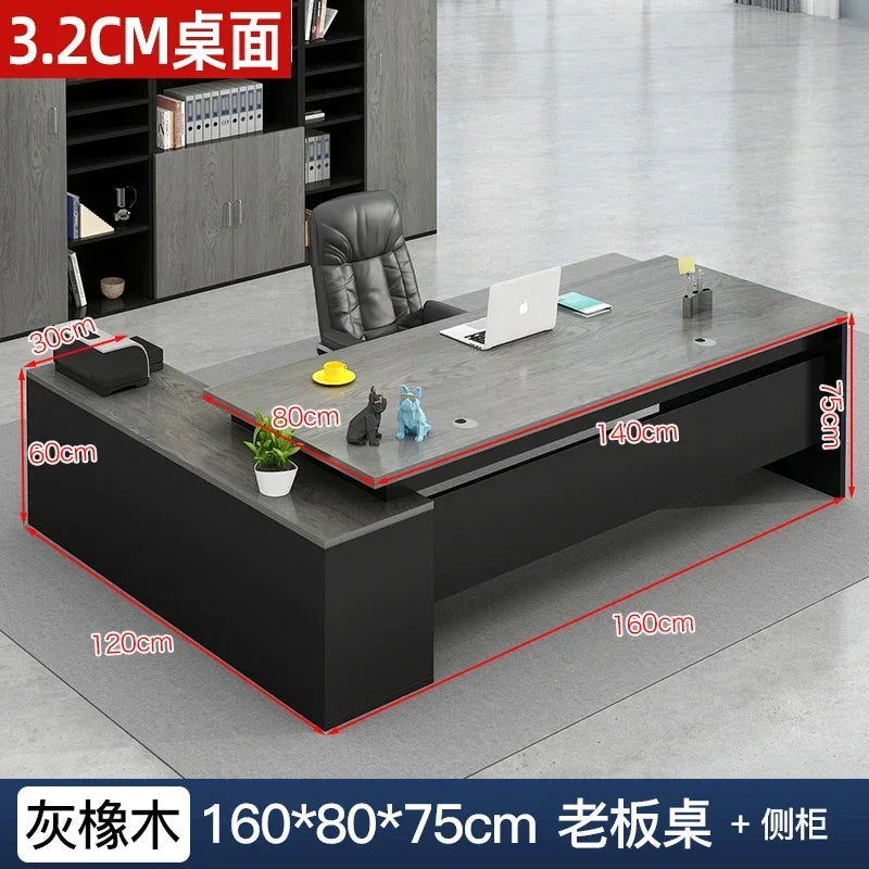 Laptop Monitor Office Desk Storage Standing Reception Conference Computer Desks Corner Executive Escritorio Modern Furniture