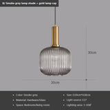 Nordic Retro restaurant colorfull Glass pendant lights Creative living room Lamp Simple bedside lamp LED E27 light