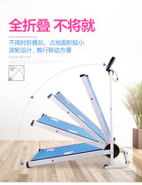 Simple mini mechanical Treadmill household silent folding treadmill exercise fitness machine