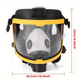 Gas mask, spray paint, chemical formaldehyde, ammonia gas protection mask, activated carbon fire protection, military dust, labo