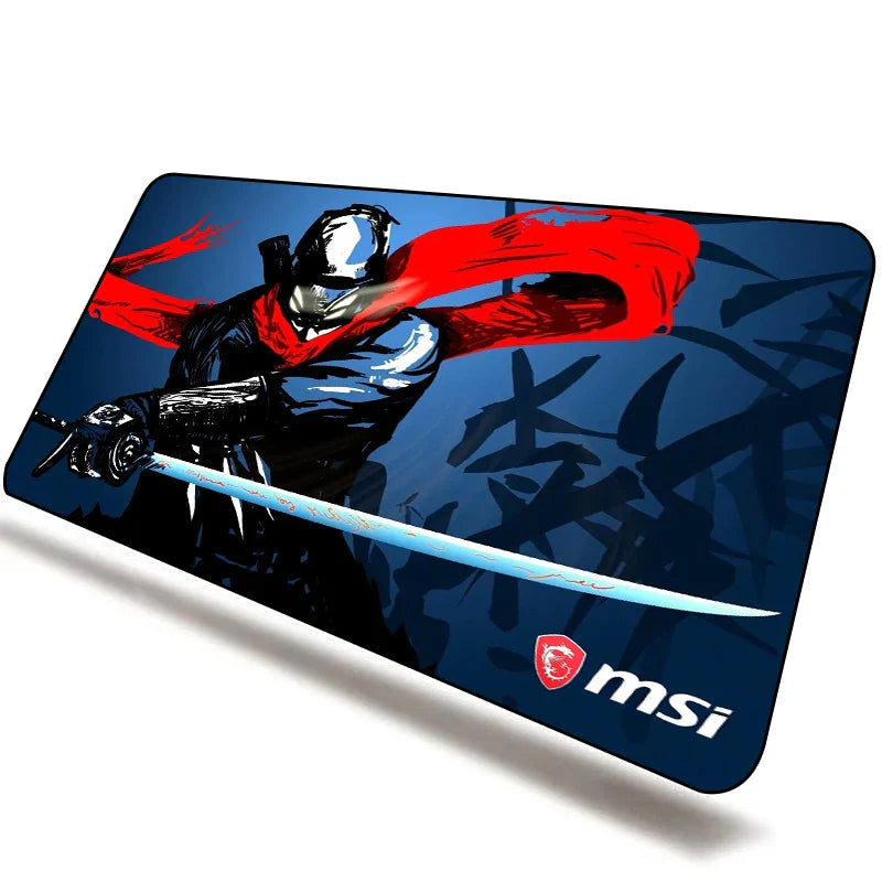 MSI Mouse Pad Large Gamer Anti-slip Rubber Gaming Accessories Mousepad Keyboard Laptop Computer Speed Mice Mouse Desk Play Mat