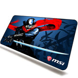 MSI Mouse Pad Large Gamer Anti-slip Rubber Gaming Accessories Mousepad Keyboard Laptop Computer Speed Mice Mouse Desk Play Mat