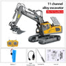 Children 2.4G Remote Control Excavator RC Model Car Toys Dump Truck Bulldozer Engineering Vehicle Christmas Birthday Gifts